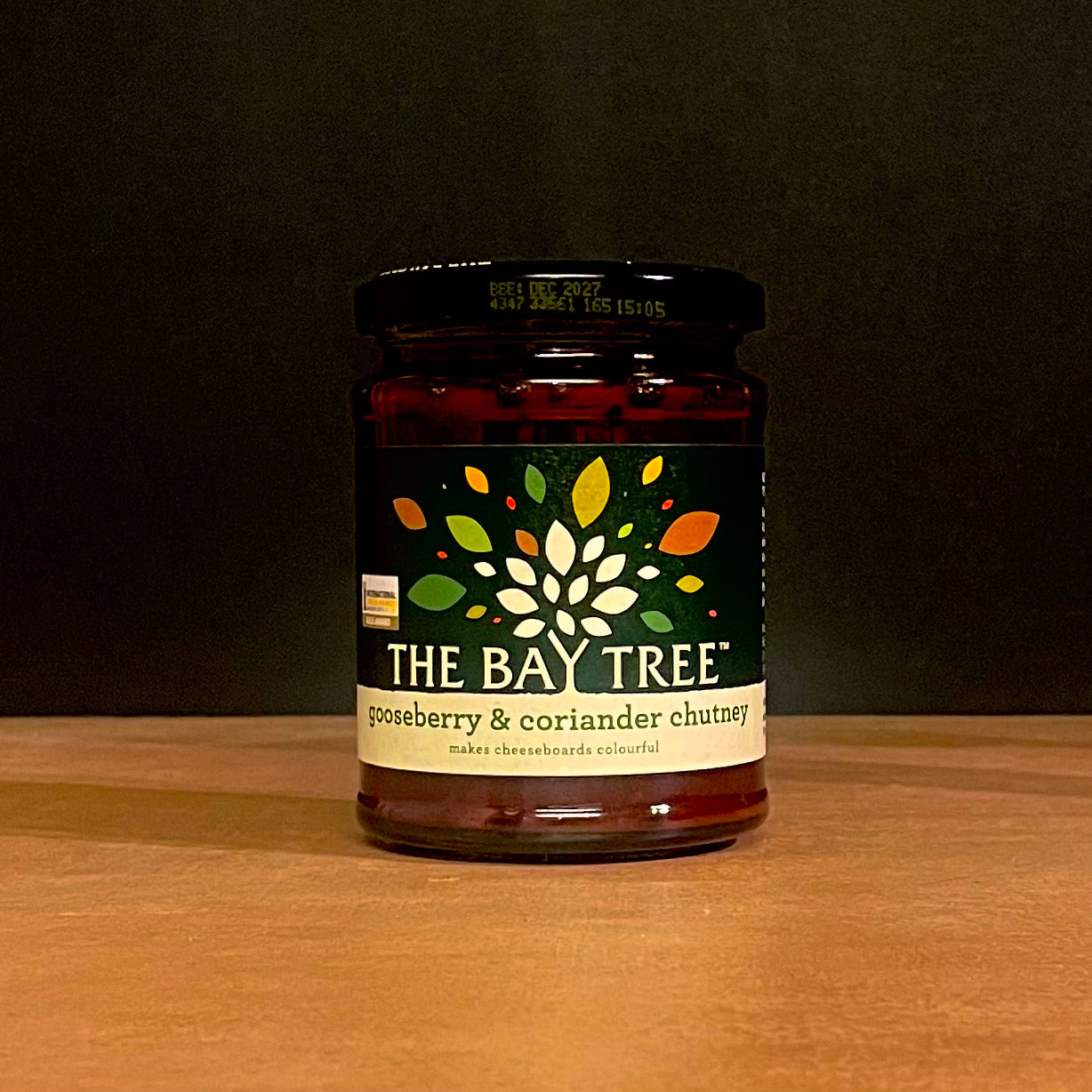 The Bay Tree Gooseberry and Coriander Chutney 310g Olives&Oils(O&O)